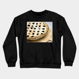 Blueberry Lattice Top Pie Crewneck Sweatshirt